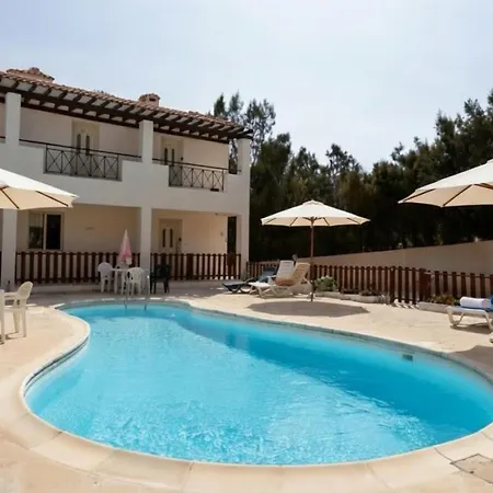 In Peaceful Village With Pool, Balcony Hillside And Sea Views Apartment Peyia